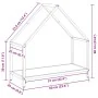 Leñero negro 60x25x60 cm Acero laminado en frío by , Firewood bags and holders - Ref: Foro24-864303, Price: 36,03 €, Discount: %