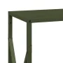 Leñero verde oliva 34x25x70 cm Acero laminado en frío by , Firewood bags and holders - Ref: Foro24-864322, Price: 43,69 €, Di...