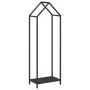 Leñero negro 40x25x120 cm Acero laminado en frío von , Brennholztaschen und -halter - Ref: Foro24-864299, Preis: 49,79 €, Rab...