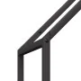 Leñero negro 40x25x120 cm Acero laminado en frío von , Brennholztaschen und -halter - Ref: Foro24-864299, Preis: 49,79 €, Rab...