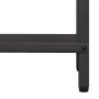Leñero negro 40x25x120 cm Acero laminado en frío von , Brennholztaschen und -halter - Ref: Foro24-864299, Preis: 49,79 €, Rab...