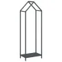 Leñero antracita 40x25x120 cm Acero laminado en frío by , Firewood bags and holders - Ref: Foro24-864301, Price: 50,36 €, Dis...