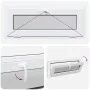 Ventana de sótano "RISOR" 110x40 cm oscilobatiente 2 cristales von , Windows - Ref: Foro24-4108424, Preis: 164,85 €, Rabatt: %