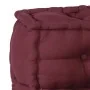 Puff modular de tela color granate 140x70x36 cm by , Cushions for chairs and sofas - Ref: Foro24-4019032, Price: 173,10 €, Di...