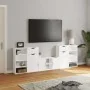 Muebles de TV 5 uds. con almacenaje "ODDA" blanco madera pino von , TV-Möbel - Ref: Foro24-3365369, Preis: 273,42 €, Rabatt: %