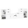 Muebles de TV 5 uds. con almacenaje "ODDA" blanco madera pino von , TV-Möbel - Ref: Foro24-3365369, Preis: 273,42 €, Rabatt: %