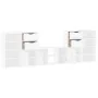 Muebles de TV 5 uds. con almacenaje "ODDA" blanco madera pino von , TV-Möbel - Ref: Foro24-3365369, Preis: 273,42 €, Rabatt: %