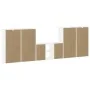 Muebles de TV 5 uds. con almacenaje "ODDA" blanco madera pino von , TV-Möbel - Ref: Foro24-3365369, Preis: 273,42 €, Rabatt: %
