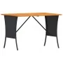 Set de sofás de jardín con cojines 3 pzas ratán sintético negro by , Garden sets - Ref: Foro24-3365341, Price: 417,63 €, Disc...