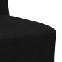 Sillón de tela negro 55 cm de , Sofás - Ref: Foro24-4108470, Precio: 120,36 €, Descuento: %
