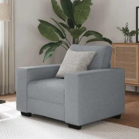 Sillón Sofá Tela Gris Claro 60 cm by , Sofas - Ref: Foro24-4105146, Price: 156,92 €, Discount: %