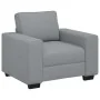 Sillón Sofá Tela Gris Claro 60 cm by , Sofas - Ref: Foro24-4105146, Price: 156,92 €, Discount: %