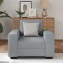 Sillón Sofá Tela Gris Claro 60 cm by , Sofas - Ref: Foro24-4105146, Price: 156,92 €, Discount: %