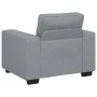 Sillón Sofá Tela Gris Claro 60 cm by , Sofas - Ref: Foro24-4105146, Price: 156,92 €, Discount: %