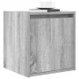 Mesilla de noche de pared gris Sonoma 38x34x40 cm de , Mesitas de noche - Ref: Foro24-861239, Precio: 38,41 €, Descuento: %