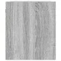 Mesilla de noche de pared gris Sonoma 38x34x40 cm de , Mesitas de noche - Ref: Foro24-861239, Precio: 38,41 €, Descuento: %