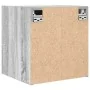 Mesilla de noche de pared gris Sonoma 38x34x40 cm de , Mesitas de noche - Ref: Foro24-861239, Precio: 38,41 €, Descuento: %