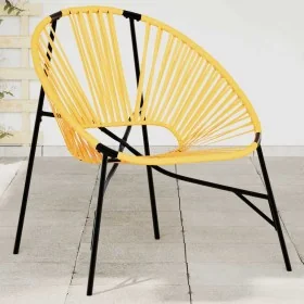 Silla de jardín con forma huevo amarillo y negro von , Gartenstühle - Ref: Foro24-4009290, Preis: 86,52 €, Rabatt: %