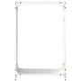 Leñero blanco 60x28x90 cm Acero laminado en frío von , Brennholztaschen und -halter - Ref: Foro24-864212, Preis: 61,04 €, Rab...