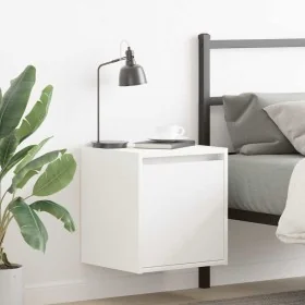 Mesillas de noche de pared 2 uds blanco 38x34x40 cm by , Nightstands - Ref: Foro24-861230, Price: 66,36 €, Discount: %