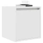 Mesillas de noche de pared 2 uds blanco 38x34x40 cm de , Mesitas de noche - Ref: Foro24-861230, Precio: 66,36 €, Descuento: %