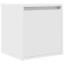 Mesillas de noche de pared 2 uds blanco 38x34x40 cm de , Mesitas de noche - Ref: Foro24-861230, Precio: 66,36 €, Descuento: %