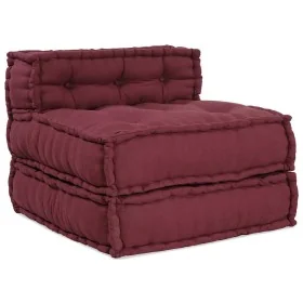 Puf modular tela granate 70x70x54 cm von , Kissen für Stühle und Sofas - Ref: Foro24-4019030, Preis: 134,06 €, Rabatt: %