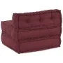 Puf modular tela granate 70x70x54 cm by , Cushions for chairs and sofas - Ref: Foro24-4019030, Price: 134,06 €, Discount: %