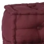 Puf modular tela granate 70x70x54 cm by , Cushions for chairs and sofas - Ref: Foro24-4019030, Price: 134,06 €, Discount: %