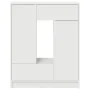 Aparador con cajones y puertas blanco 73x31x90 cm de , Aparadores - Ref: Foro24-861850, Precio: 103,25 €, Descuento: %