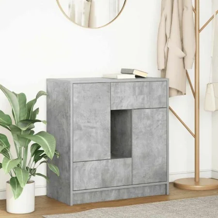 Aparador con cajones y puertas gris hormigón 70,5x34x74,5 cm von , Sideboards - Ref: Foro24-861844, Preis: 98,69 €, Rabatt: %