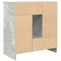 Aparador con cajones y puertas gris hormigón 70,5x34x74,5 cm von , Sideboards - Ref: Foro24-861844, Preis: 98,69 €, Rabatt: %