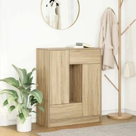 Aparador con cajones y puertas roble Sonoma 73x31x90 cm von , Sideboards - Ref: Foro24-861852, Preis: 98,58 €, Rabatt: %