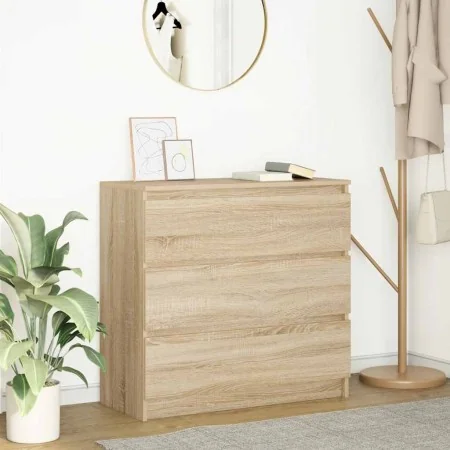 Aparador de roble Sonoma 80x35x76 cm de madera de ingeniería von , Sideboards - Ref: Foro24-861735, Preis: 96,57 €, Rabatt: %