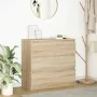 Aparador de roble Sonoma 80x35x76 cm de madera de ingeniería von , Sideboards - Ref: Foro24-861735, Preis: 96,57 €, Rabatt: %