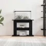 Soporte para acuario de madera de roble negro 80x35x60 cm by , Aquarium supports - Ref: Foro24-862149, Price: 57,28 €, Discou...
