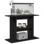 Soporte para acuario de madera de roble negro 80x35x60 cm by , Aquarium supports - Ref: Foro24-862149, Price: 57,28 €, Discou...