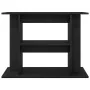 Soporte para acuario de madera de roble negro 80x35x60 cm by , Aquarium supports - Ref: Foro24-862149, Price: 57,28 €, Discou...
