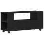 Mueble TV ruedas madera ingeniería roble negro 102x34,5x43cm von , TV-Möbel - Ref: Foro24-862479, Preis: 95,99 €, Rabatt: %