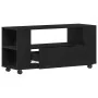 Mueble TV ruedas madera ingeniería roble negro 102x34,5x43cm von , TV-Möbel - Ref: Foro24-862479, Preis: 95,99 €, Rabatt: %