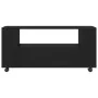 Mueble TV ruedas madera ingeniería roble negro 102x34,5x43cm von , TV-Möbel - Ref: Foro24-862479, Preis: 95,99 €, Rabatt: %