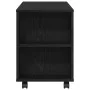 Mueble TV ruedas madera ingeniería roble negro 102x34,5x43cm von , TV-Möbel - Ref: Foro24-862479, Preis: 95,99 €, Rabatt: %