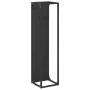 Leñero negro 25x25x100 cm Acero laminado en frío von , Brennholztaschen und -halter - Ref: Foro24-864267, Preis: 57,03 €, Rab...