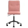 Sillas de comedor 2 unidades cuero sintético rosa de , Sillas de comedor - Ref: Foro24-3315426, Precio: 118,56 €, Descuento: %