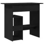 Escritorio roble negro 80x45x74 cm madera de ingeniería de , Escritorios - Ref: Foro24-862007, Precio: 82,38 €, Descuento: %