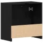 Mueble de baño para lavabo de madera de roble negro 60x33x60 cm by , Bathroom furniture - Ref: Foro24-862013, Price: 50,34 €,...