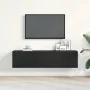 Mueble de TV de madera de roble negro 120x30x30,5 cm von , TV-Möbel - Ref: Foro24-862011, Preis: 75,40 €, Rabatt: %