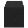 Mueble de TV de madera de roble negro 120x30x30,5 cm von , TV-Möbel - Ref: Foro24-862011, Preis: 75,40 €, Rabatt: %