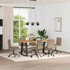 Sillas de comedor 6 unidades cuero sintético color capuchino von , Essstühle - Ref: Foro24-3315715, Preis: 346,42 €, Rabatt: %