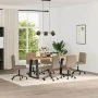 Sillas de comedor 6 unidades cuero sintético color capuchino de , Sillas de comedor - Ref: Foro24-3315715, Precio: 346,41 €, ...